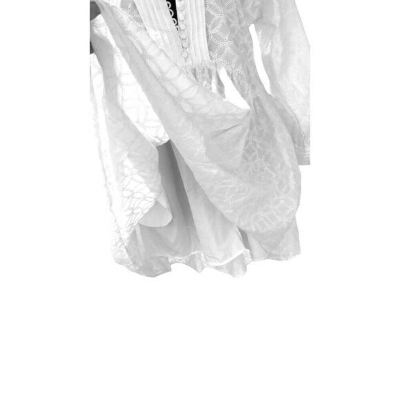 ASA dress white med eyelet fully lined cotton 35 ch 35 Long - Picture 9 of 16